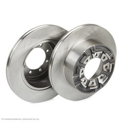 2X APEC Rear Brake Discs for IVECO DAILY II Bus 1996-99 289mm Solid DSK959
