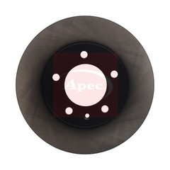 2x Apec Red Rear Brake Discs 305mm Fits Nissan Opel Renault Vauxhall Master
