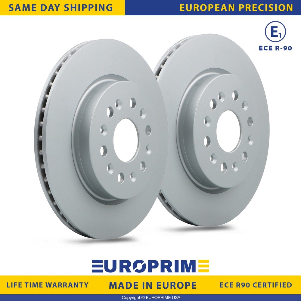 12.4 inch Rear Brake Rotors for 18-24 Buick Enclave 17-24 Cadillac XT5 20-24 XT6