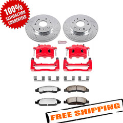 Power Stop KC2069-36 Z36 Truck & Tow Brake Upgrade Kit w/ Powder Coated Calipers