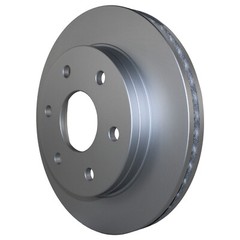 Bison Performance Pair 2 Front Coated 305mm Brake Rotors for Cadillac Chevy GMC