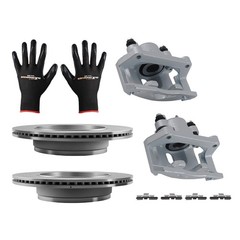 Rear Brake Rotors Brake Calipers Set for Dodge Ram 1500 2002-2010 53006 18-B4836
