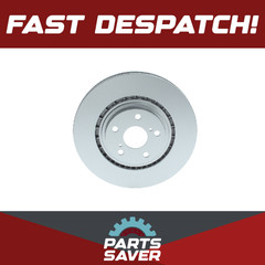 2x Brake Discs Pair Vented fits LEXUS NX300 2.0 Front 2017 on 8AR-FTS 328.3mm