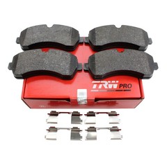 DuraGo Front Rotors TRW Pro Low-Metallic Brake Pads Kit For B906 Sprinter 3500