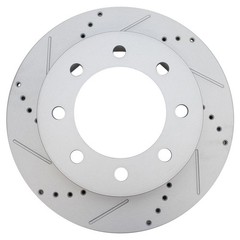 Front Performance & Brake Rotor & Metallic Pad Kit w/Chemicals
