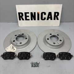 Polo GTI/Audi A1 2018-on Rear 272mm Brake Disc & Pad Set. 2Q0615601G Genuine