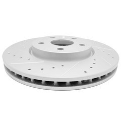 Front Drilled Rotors & Brake Pads for Chevy Equinox GMC Terrain