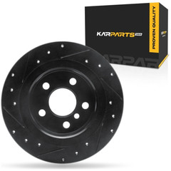 For BMW i3 2014-2021 Disc Brake Rotor | Black | 67 mm. Center Hole Diameter