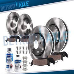 Front & Rear Disc Brake Rotors + Brakes Pads kit for 2007 – 2013 Nissan Altima