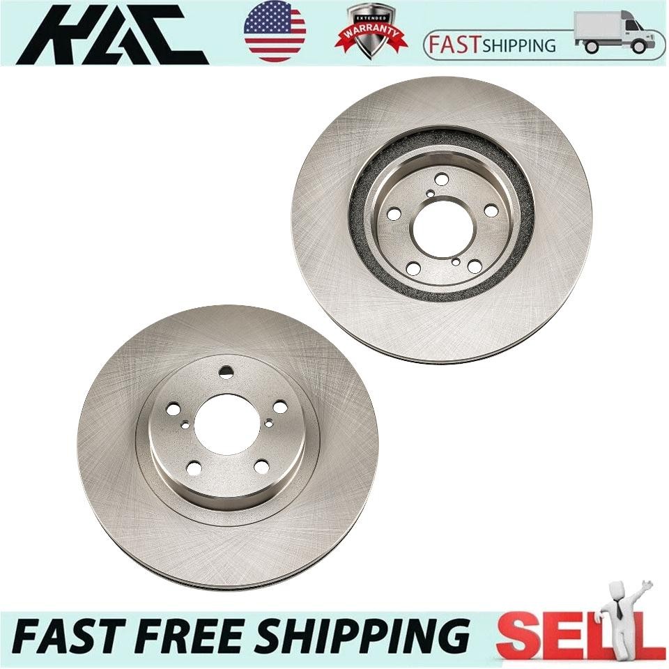 2x Front Disc Rotors for 1993-98 Cherokee 91-95 Wrangler 97-98 Wrangler S5115X2