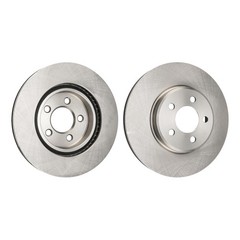 Pair of Front Vented Brake Rotors Fits 2020-2023 Dodge Charger 3.6L Coated 53022