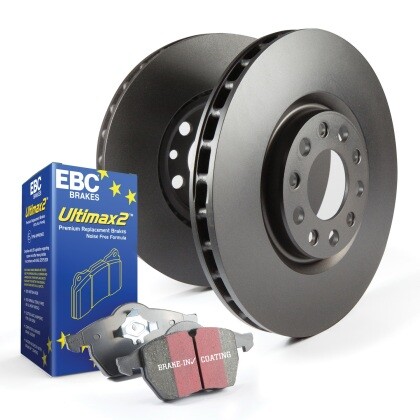 EBC Ultimax2 Brake Pads & RK Rotors for 04-05 Sonata [Front]