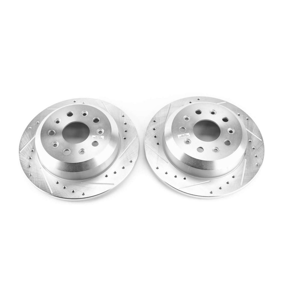 PowerStop Rear Disc Brake Rotor Set for 2018-2019 Jeep Wrangler Unlimited Sport