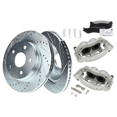 Brake Kit With Calipers 2-Wheel Set Front for Ram Truck Dodge Durango 1500 02-05