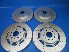 Maserati GranTurismo Gt front and rear rotors set of 4 PREMIUM QUALITY #7333