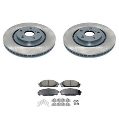 DuraGo Front Rotors Akebono ProACT Ceramic Disc Brake Pads Kit For NX200t NX300