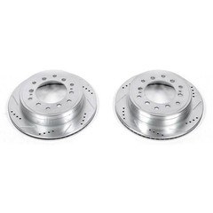For Lexus GX460 & Toyota 4Runner FJ Cruiser PowerStop Rear Brake Disc Rotor