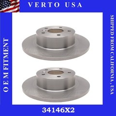 Rear Brake Rotors For Land Rover Discovery 1999 2000 2001 2002 2003 2004
