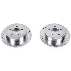 PowerStop Rear Disc Brake Rotor Set for 2007 Jeep Liberty