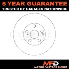 Fits Toyota Avensis 2001-2003 1.6 1.8 2.0 D MFD Front 1x Brake Disc 4351220730