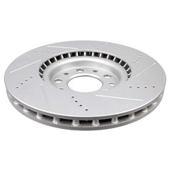 Front Discs Brake Rotors For Chrysler 200 Dodge Dart Drilled & Slotted 2pcs