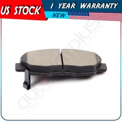 Front Brake Disc Rotors + Ceramic Pads Fits 1990-1997 Honda Accord G3000 Casting