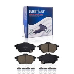 280mm Front and 260mm Rear Brake Rotors Brake Pads for 2020 – 2023 Nissan Sentra