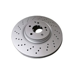 1X PAGID FRONT BRAKE DISC 54198HC internally vented for mercedes