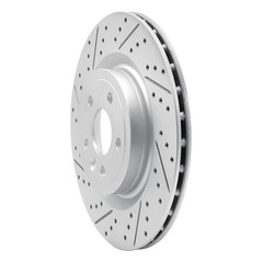 For Land Rover Range Rover Velar 2018-2020 Brake Rotor Rear Drilled and Slotted