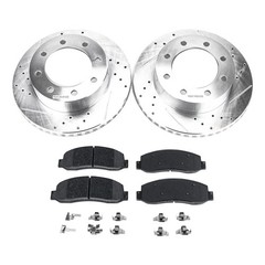 KIT-090221-205 Sure Stop 2-Wheel Set Brake Disc and Pad Kits Front for Ford