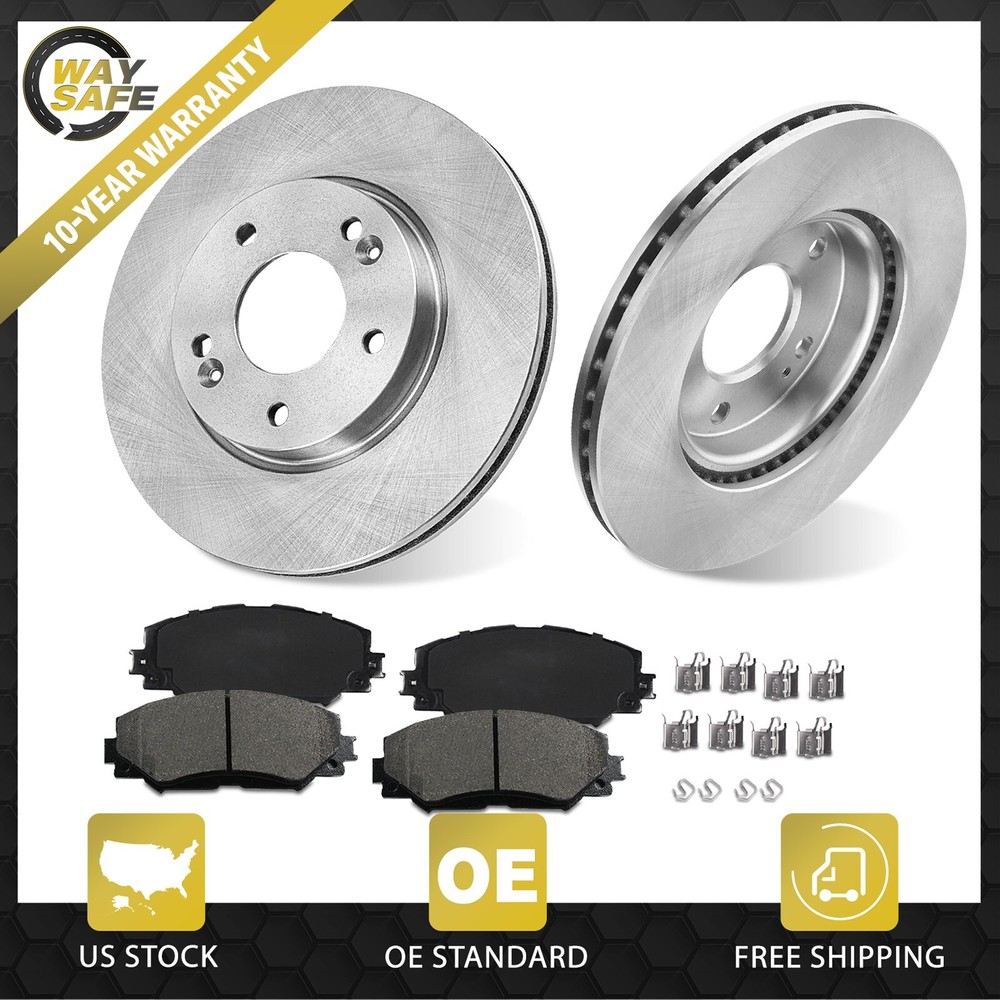 Front Rotors Brake Pads for 2008 – 2014 Scion xD 2009 – 2019 Toyota Corolla