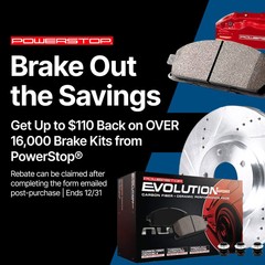 K6170 Powerstop Brake Disc and Pad Kits 4-Wheel Set Front & Rear for Hyundai