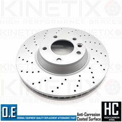 FOR AUDI Q7 VW TOUAREG PORSCHE CAYENNE FRONT REAR DRILLED BRAKE DISCS PADS WIRES