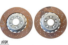 2015 2016 2017 2018 2019 2020 BMW F80 F82 F83 M3 M4 REAR BRAKE ROTOR PAIR OEM