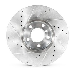 13.07″ FRONT Drilled Slotted Brake Rotors FOR 2011 -2017 2018 BMW X5 X6 (332mm)