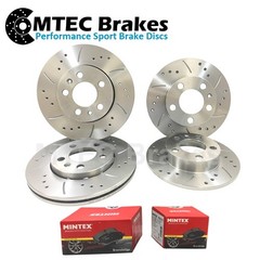 Audi A6 2.5 Tdi 163bhp 02-03 Front Rear Brake Discs & Pads