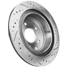 Rear Brake Disc Rotors & Ceramic Pads For 2008-2020 Nissan Rogue 2.5L 4-Door