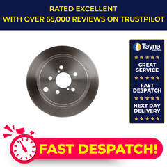 2x Brake Discs Pair Solid fits SUBARU OUTBACK BR, BR9 2.5 Rear 09 to 15 286mm