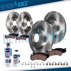 10pc Front Rear Brake Rotors Ceramic Brake Pads Kit for 2009 – 2015 Mini Cooper
