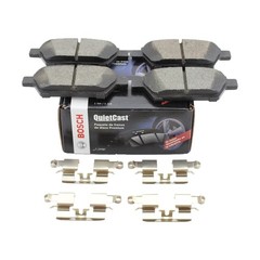 DuraGo Rear Rotors Bosch QuietCast Ceramic Disc Brake Pad Kit For 6 Fusion Milan