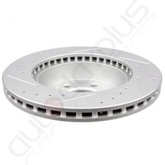 Front Brake Rotors + Ceramic Pads Bearing For 97-02 Dodge Dakota 98-02 Durango