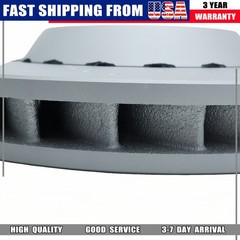 NEW 2x Front Vented & Drilled Disc Brake Rotors For BMW F10 F12 F13 M5 M6