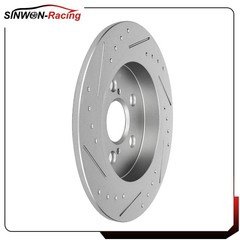 Rear Brake Discs Rotors For 2011 2012 2013 2014 2015 2016 2017 Lexus CT200h Slot