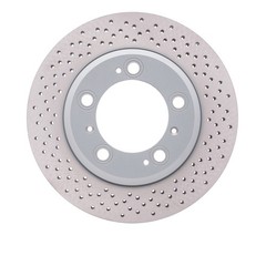 For Porsche 911 99-08 R1 Concepts GeoSpec Drilled 1-Piece Rear Brake Rotor