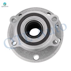 4PC 312mm Front Drilled Brake Disc Rotors-Wheel Hub For 2010-2014 Volkswagen GTI