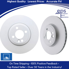 2006-15 Mini Cooper Front Brake Disc Rotors Premium Ate Coated 34 11 6 858 652