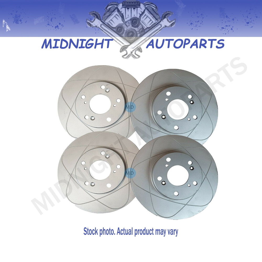 Front & Rear Disc Brake Rotors For Mitsubishi Eclipse 05-01