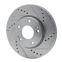 For Kia Soul 2014-2025 Brake Rotor | Silver | 21.4mm / 0.84in. Discard Thickness