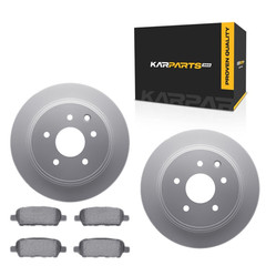 For Nissan Juke 2011-2017 Rotors And Brake Pads Rear | Cast Iron | Ceramic Pads