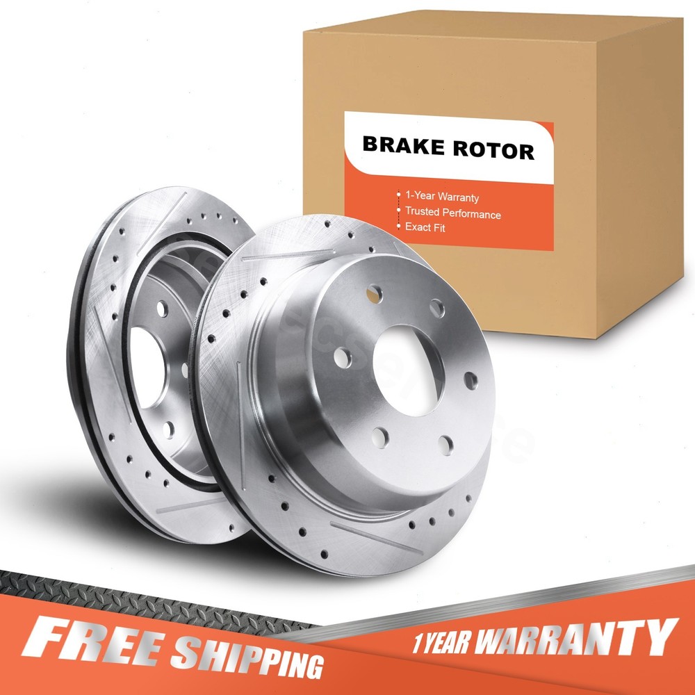 Rear Brake Rotor for 1999-2006 GMC Sierra 1500 Yukon Chevrolet Suburban 1500
